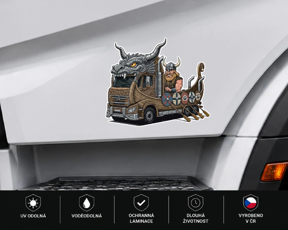 Viking Truck – Dračí vikingská loď