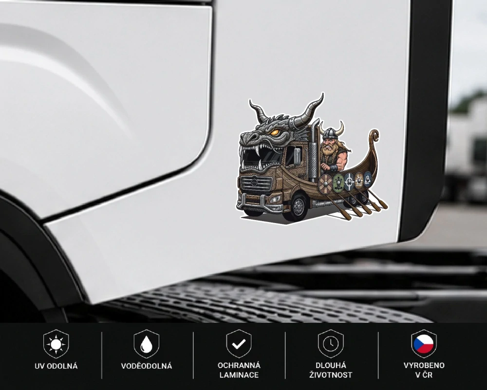 Viking Truck – Dračí vikingská loď