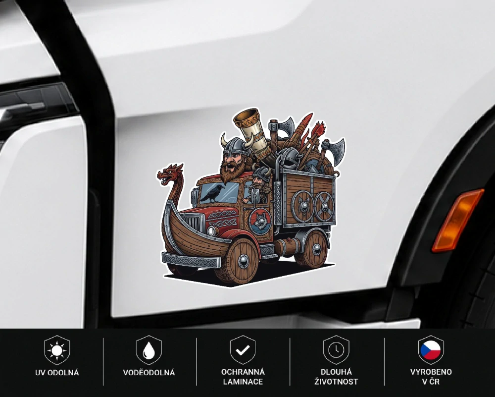 Viking Truck – Dračí vikingská loď