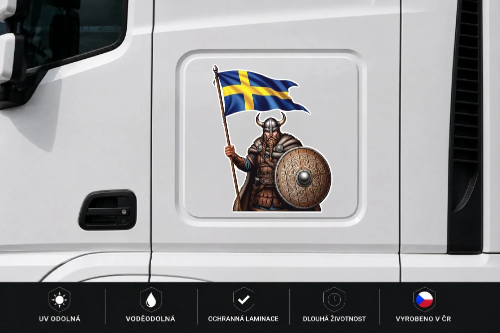 Viking Sweden samolepka