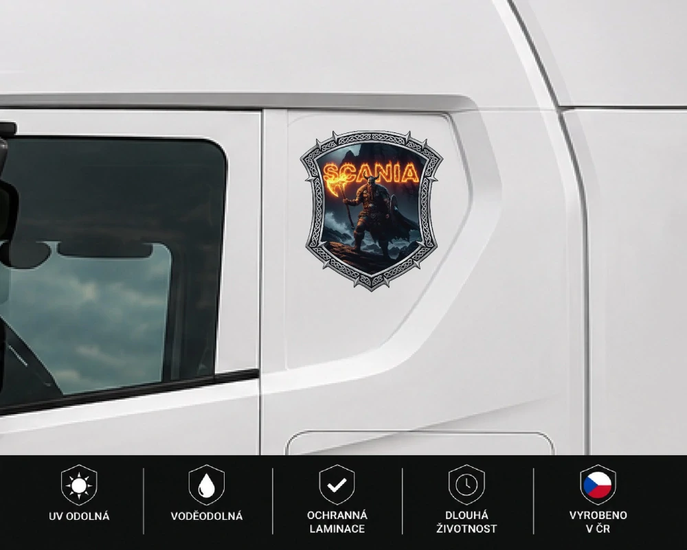 samolepka Scania Viking Fire