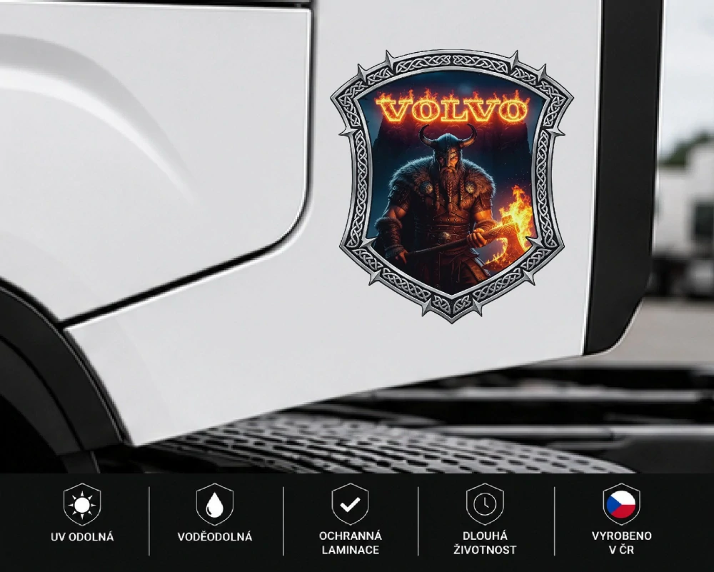 samolepka Volvo Viking Fire