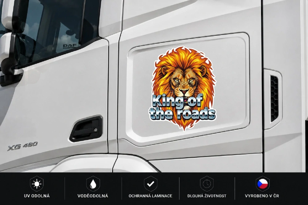 samolepka King of the Roads