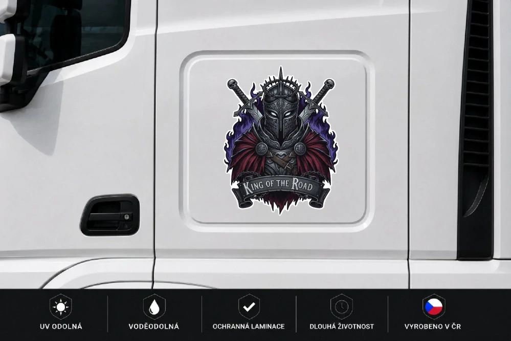 samolepka King of the Road Dark Knight