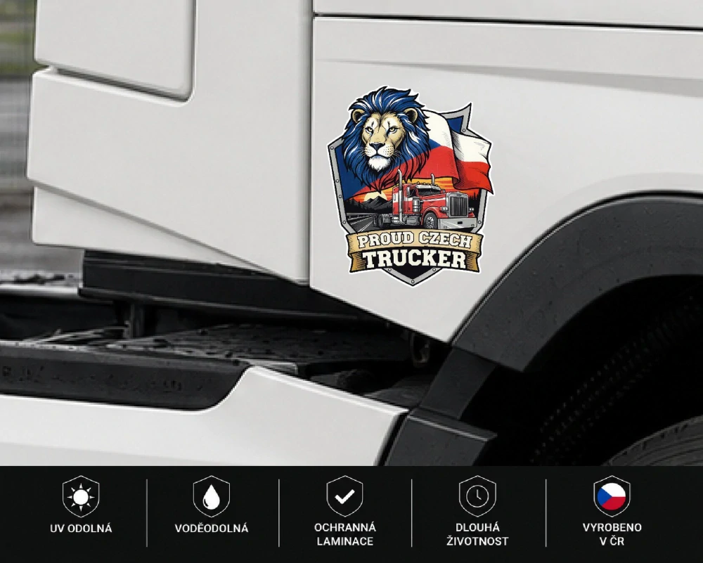 samolepka Czech Truckers