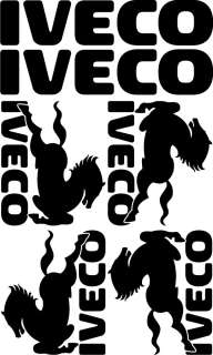 Samolepka na kamion IVECO IVESET004