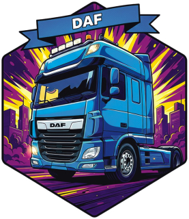 Samolepka DAF City Power