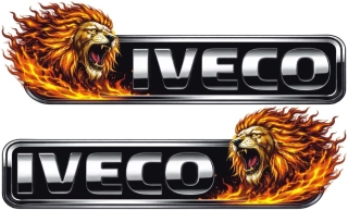 Samolepka Iveco Fire Lion Edition sada 2ks