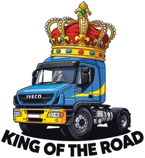 Samolepka Iveco King of the Road