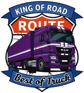Samolepka MAN King of Road