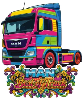Samolepka MAN – Best of Truck