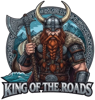 samolepka King of the Roads Viking