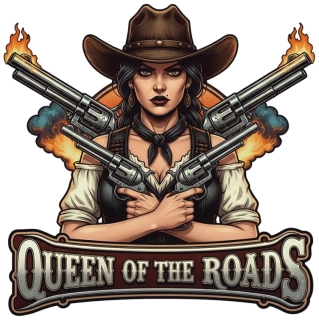 samolepka Queen of the Roads Sheriff