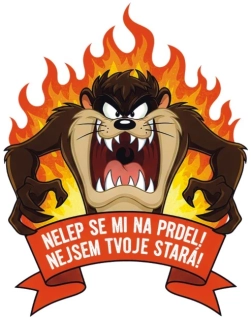 samolepka Nelep se mi na prdel! Nejsem tvoje stará! 